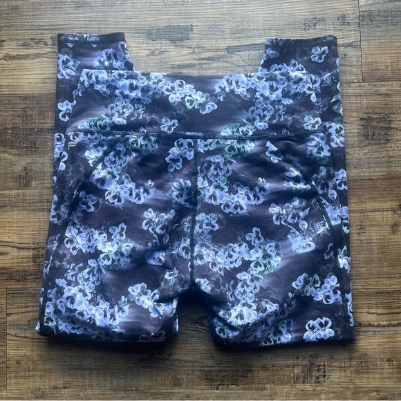 Fabletics PowerHold Floral High Waist Leggings Women’s Activewear Size Small - Picture 7 of 7